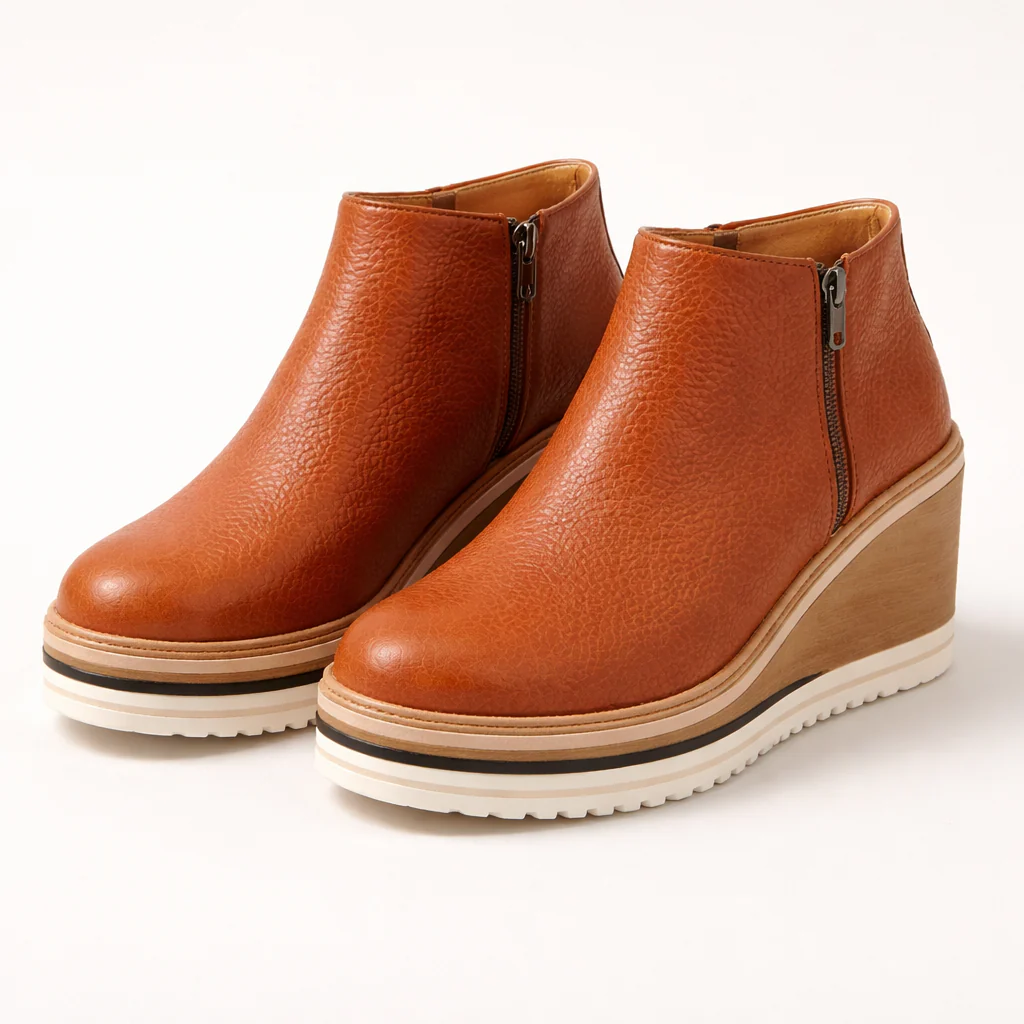 Bottines à Plateforme Compensée pour Femmes | Confort et Soutien Toute la Journée - Image 7