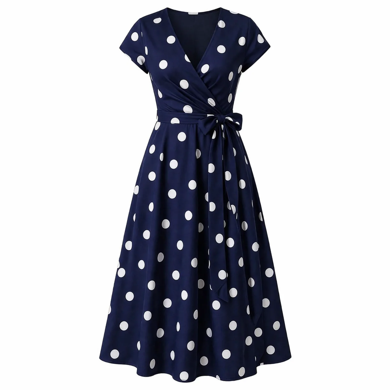 Robe à Pois | Style Élégant et Joyeux | Mode d'Été - Image 7