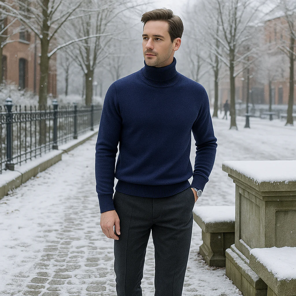 Pull cachemire homme - haute qualité - luxe - doux - chic - Image 3