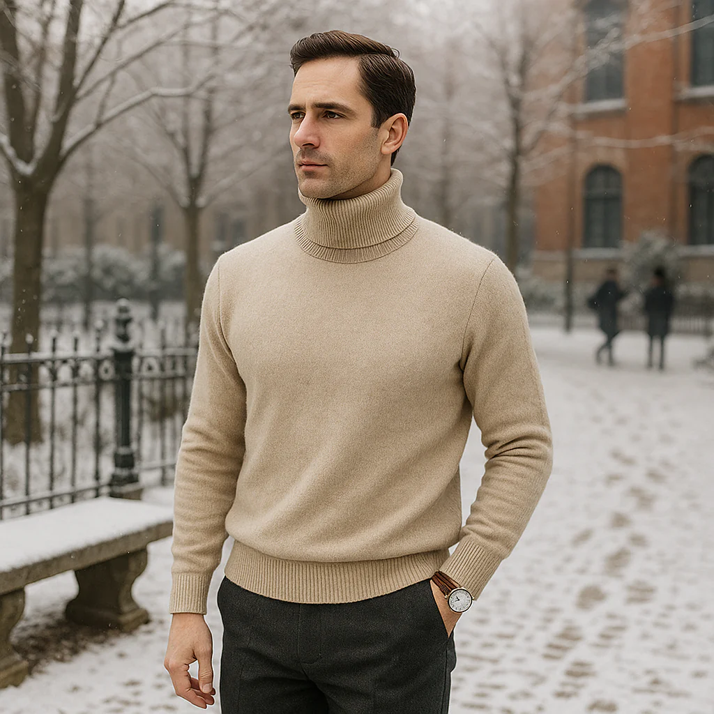 Pull cachemire homme - haute qualité - luxe - doux - chic - Image 5