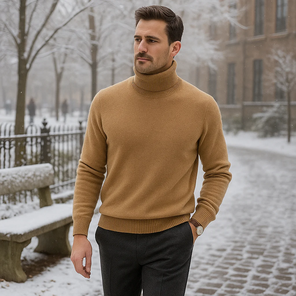 Pull cachemire homme - haute qualité - luxe - doux - chic - Image 7