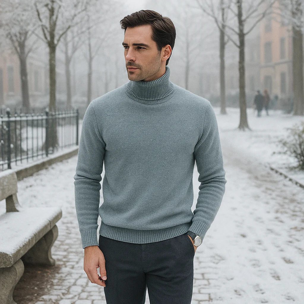 Pull cachemire homme - haute qualité - luxe - doux - chic - Image 8