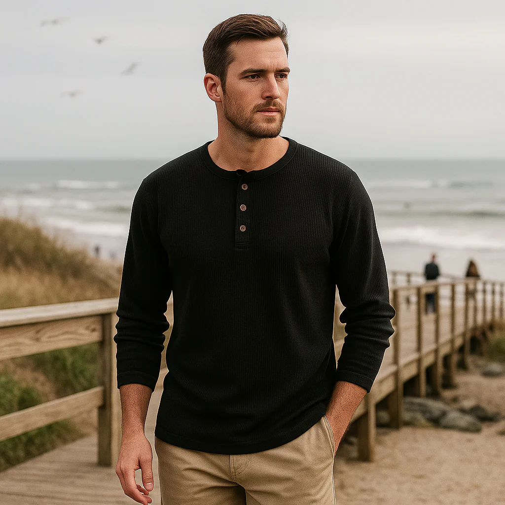 Pull classique pour homme - manches longues - Image 6