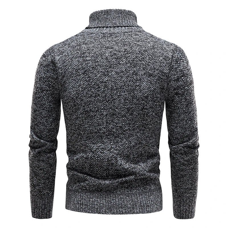 Pull col roulé homme - Confortable - Élégant - Image 4