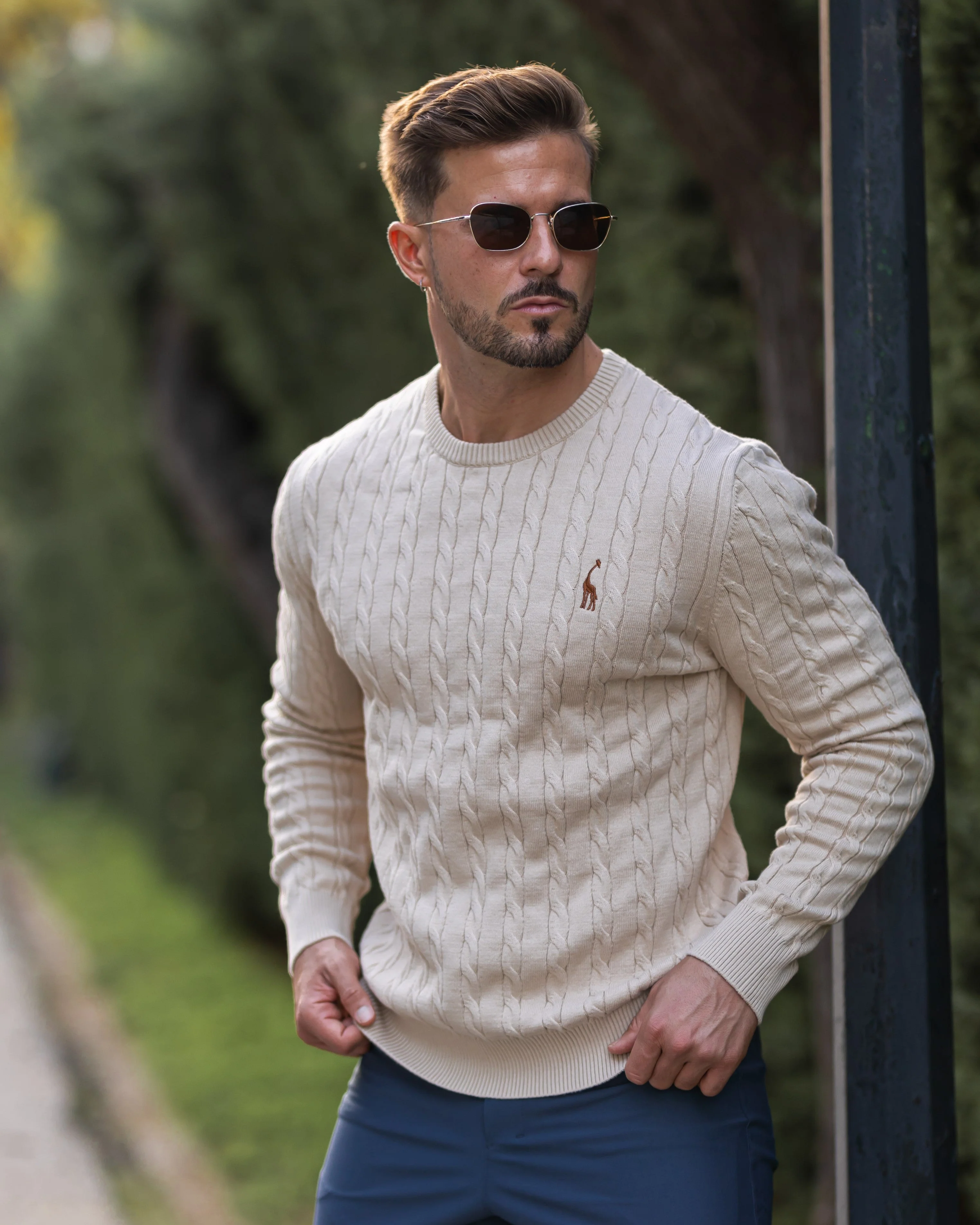 Pull coton homme - design classique - élégant - confortable - intemporel - Image 2