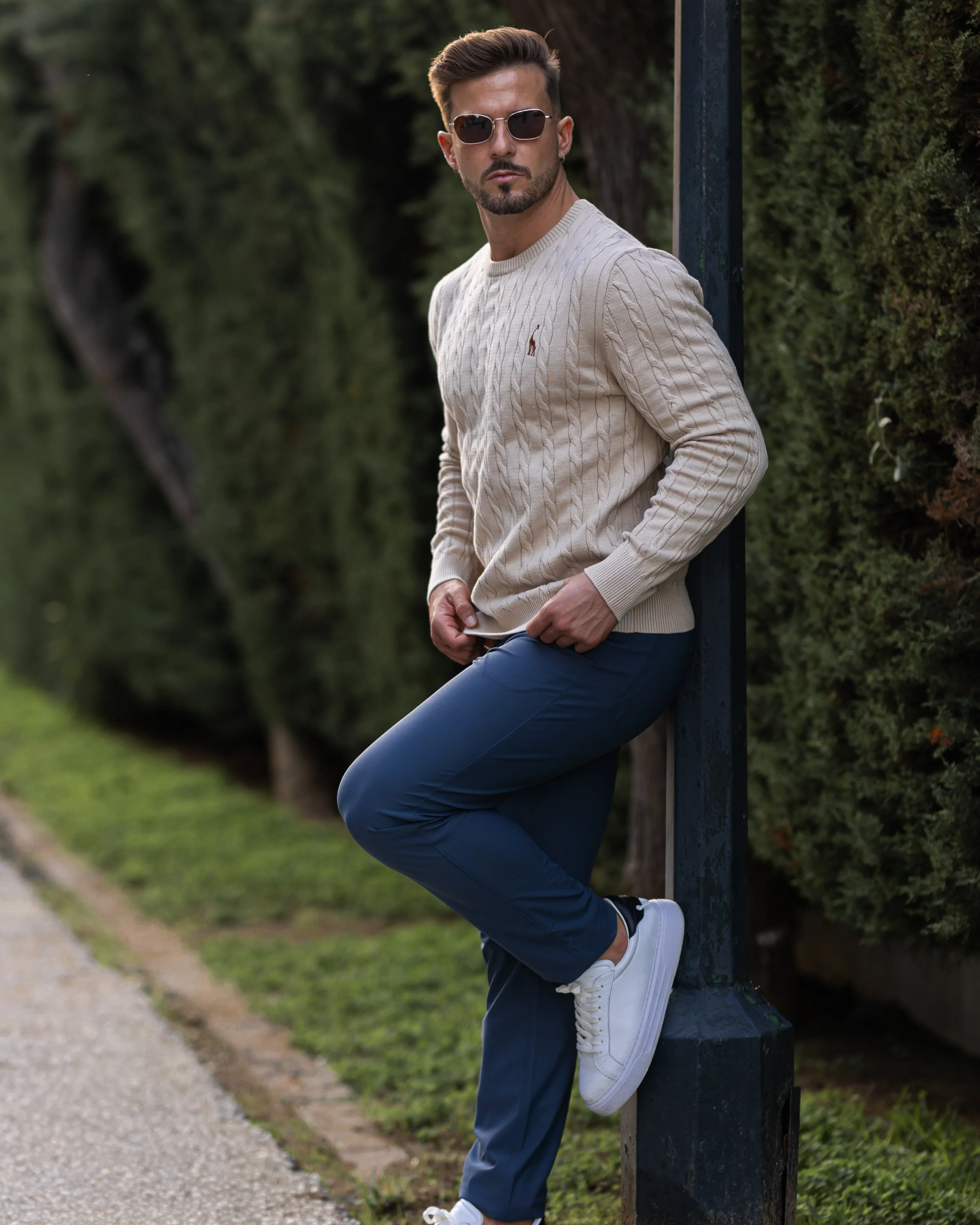 Pull coton homme - design classique - élégant - confortable - intemporel - Image 3