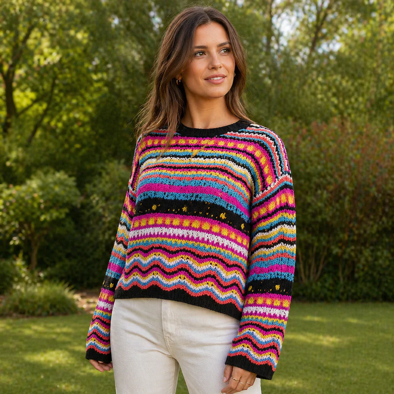 Pull décontracté tendance pour femmes - Confortable - Élégant - Respirant - Image 2