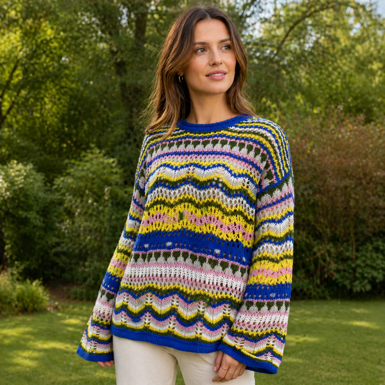 Pull décontracté tendance pour femmes - Confortable - Élégant - Respirant - Image 3