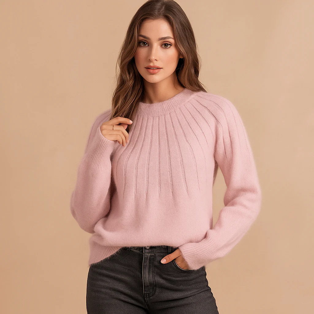 Pull en Cachemire Doux - Élégance Confortable - Chaleur & Style - Image 2