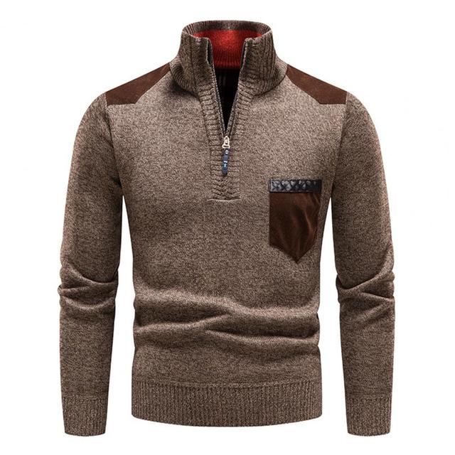 Pull homme laine mérinos - coupe classique - haute qualité - Image 3