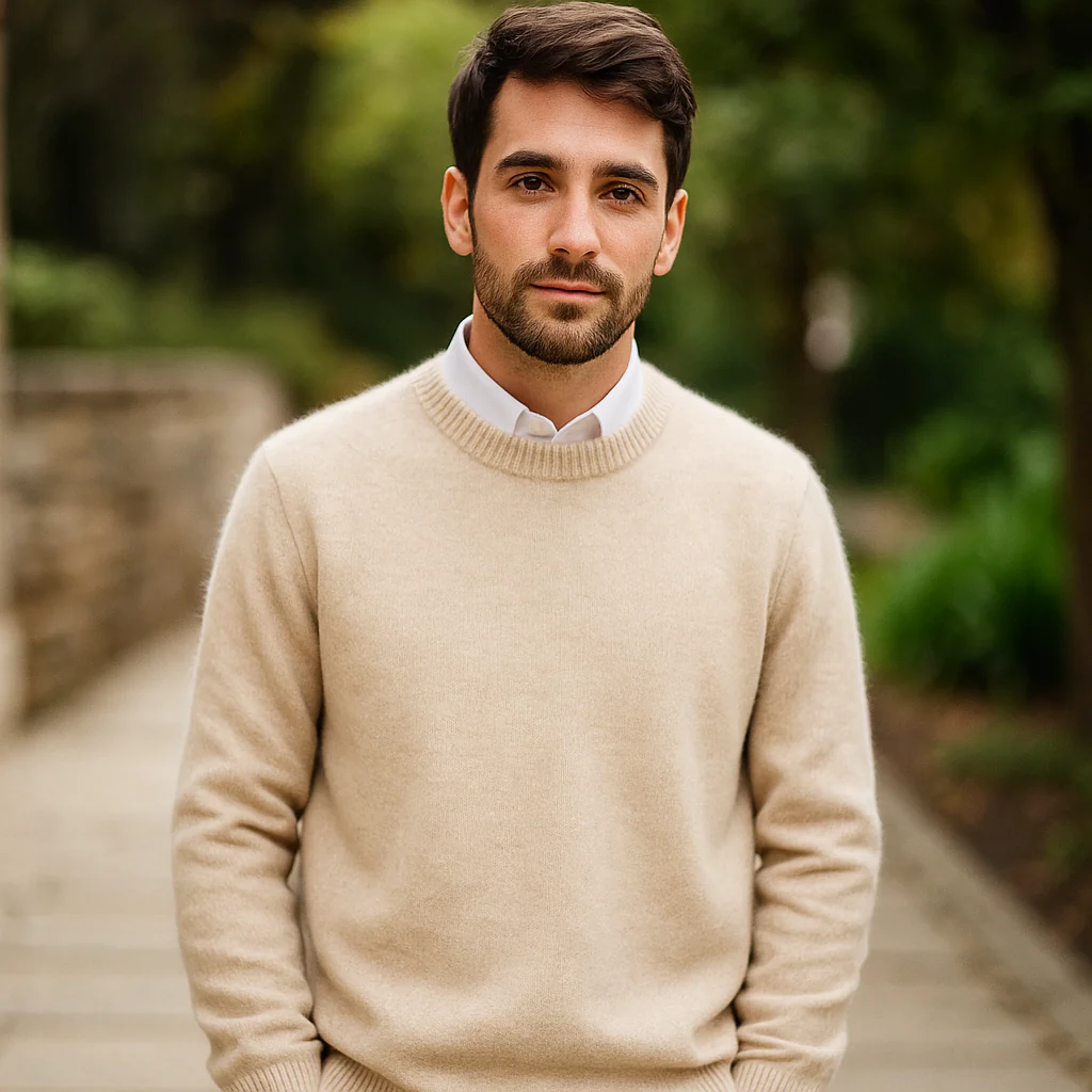Pull - Komfortabel Jakob Tricot - Chaud & Élégant - Image 2