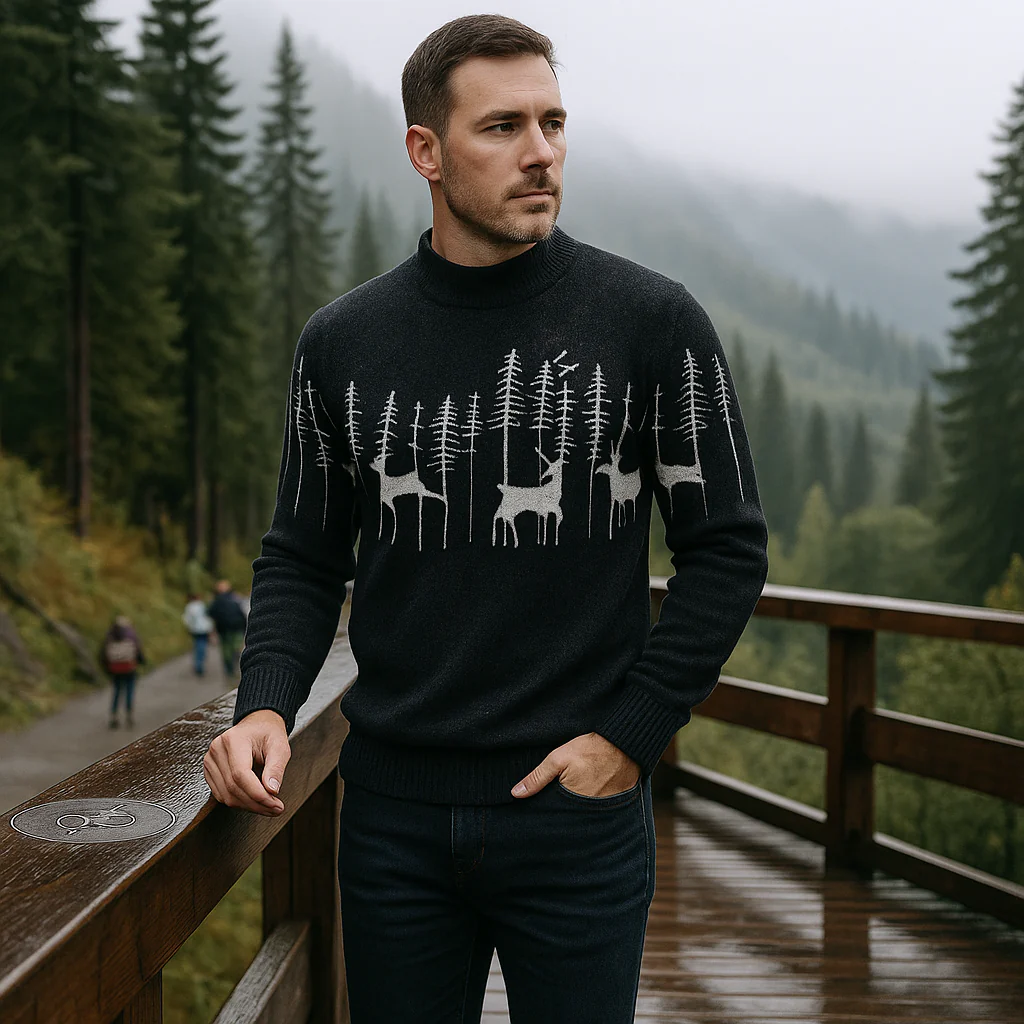 Pull Noël Premium Homme - Chaud - Stylé - Cadeau Idéal - Image 3