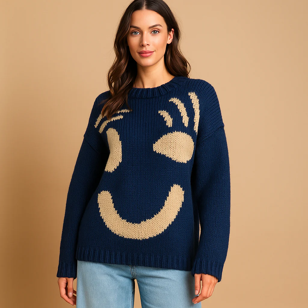 Pull Oversize en Coton - Confort Doux - Tricot Élégant - Image 5