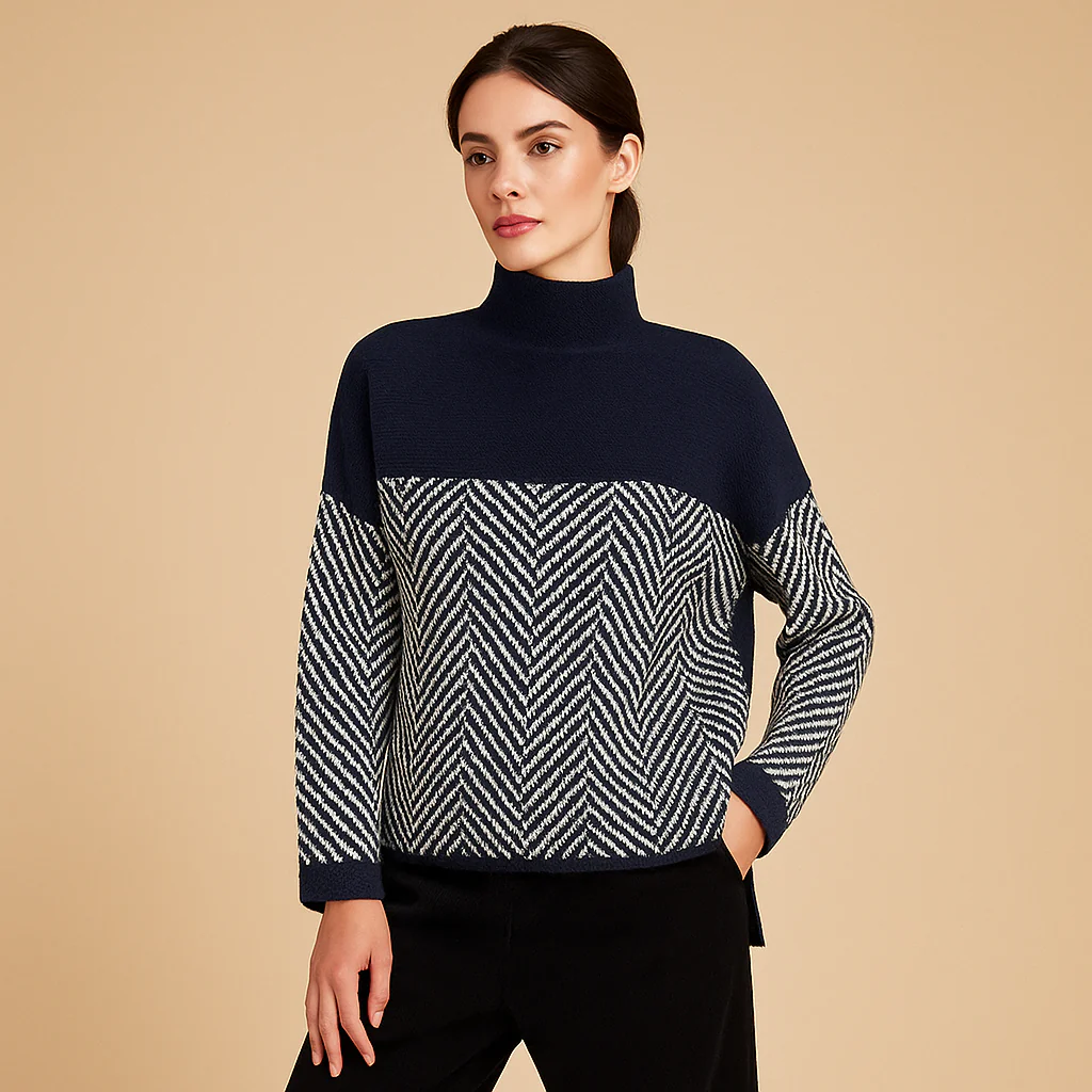Pulls Doux Épais - Col Moyen - Confort & Style Luo - Image 2