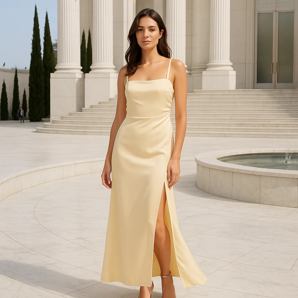 Robe de bal - Robe de soirée élégante à bretelles - Femme - Image 2