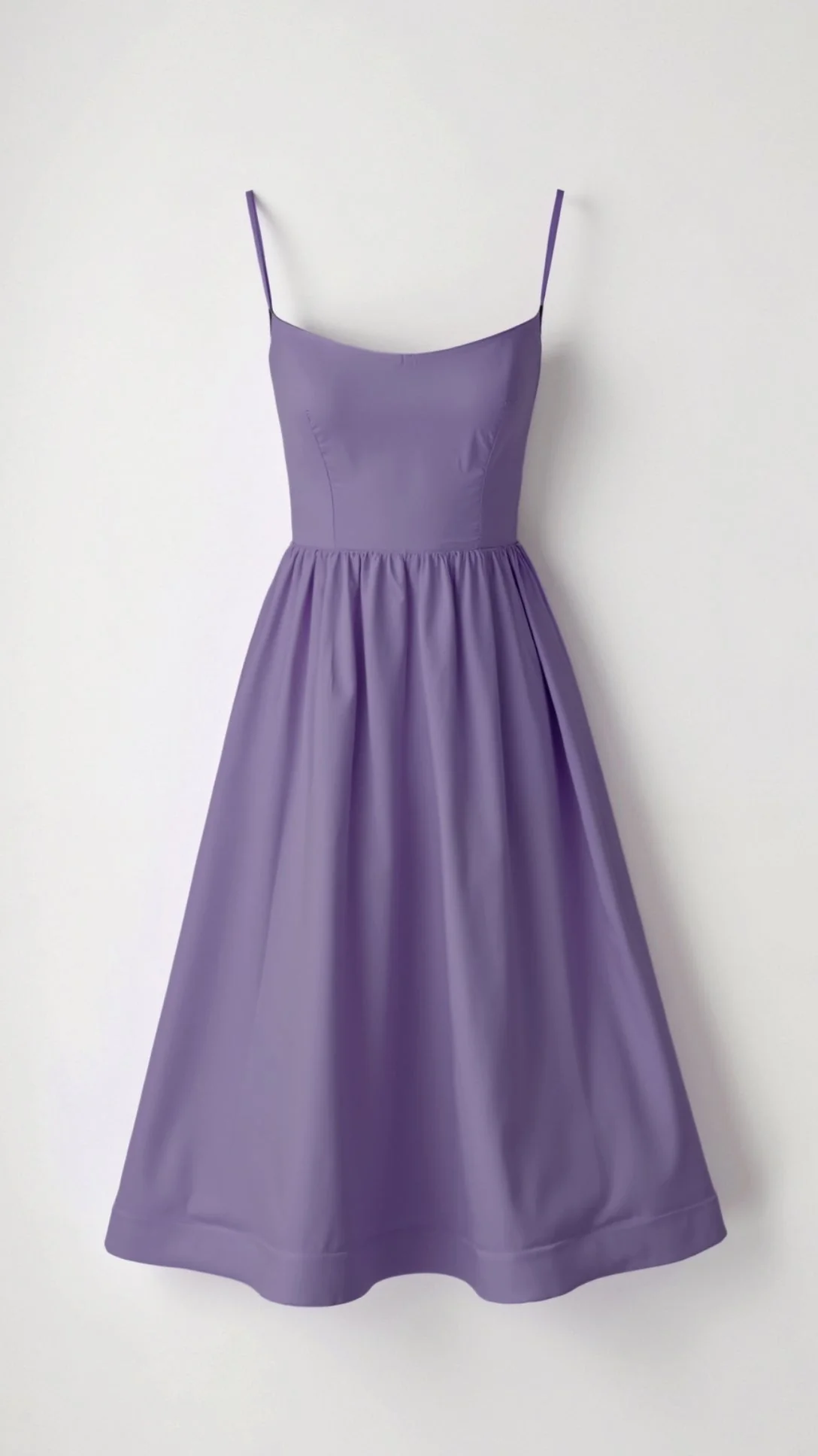 Robe de soirée à bretelles - Robe midi élégante - Femme chic - Image 12