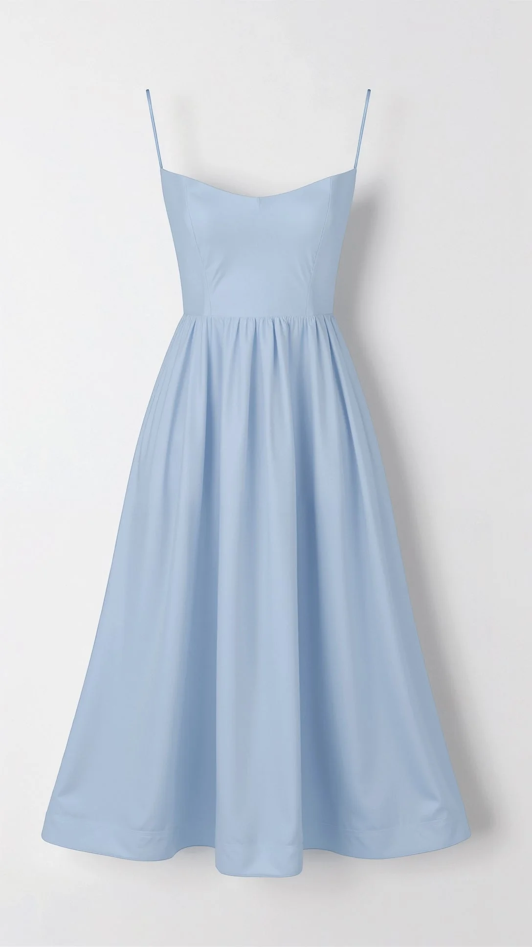 Robe de soirée à bretelles - Robe midi élégante - Femme chic - Image 6
