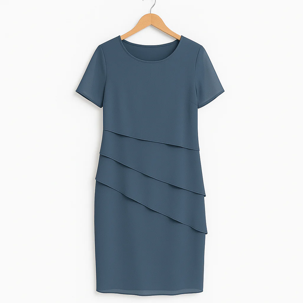 Robe de soirée Daria - Chiffon - Volants - Élégance - Image 6