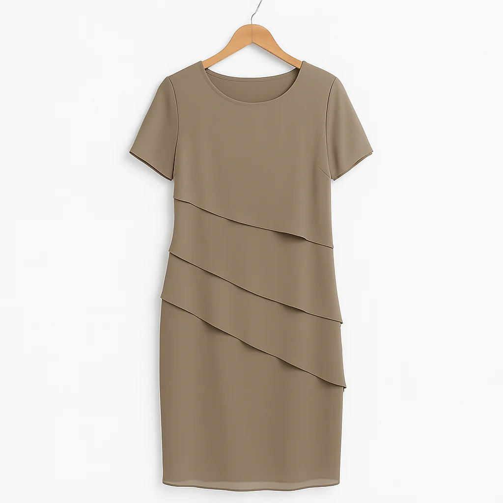 Robe de soirée Daria - Chiffon - Volants - Élégance - Image 8