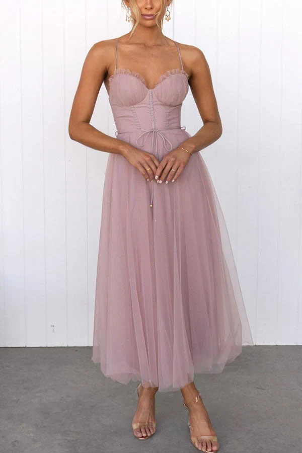 Robe Maxi Féérique - Tulle Élégante - Longue de Soirée - Image 2
