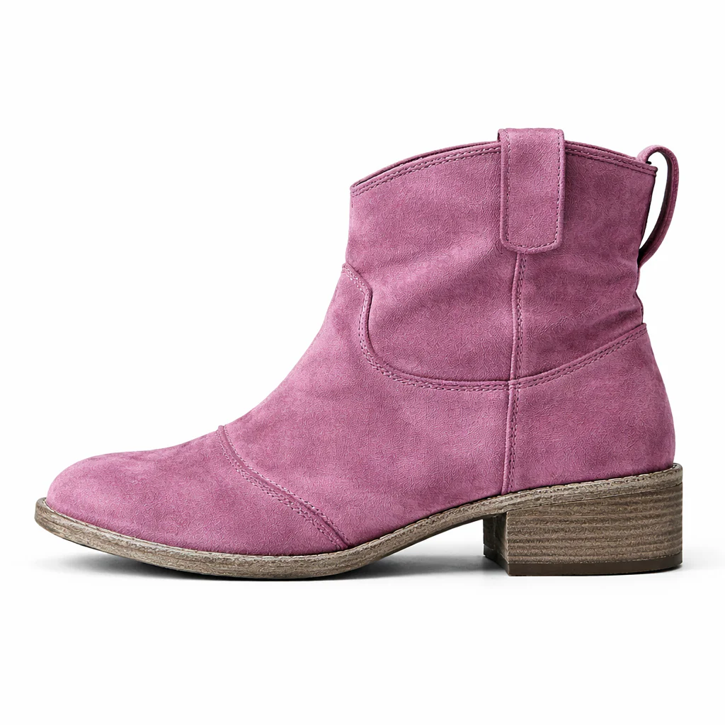 Bottes Westerns Roselle en Daim pour Femmes | Confort Premium et Style - Image 7