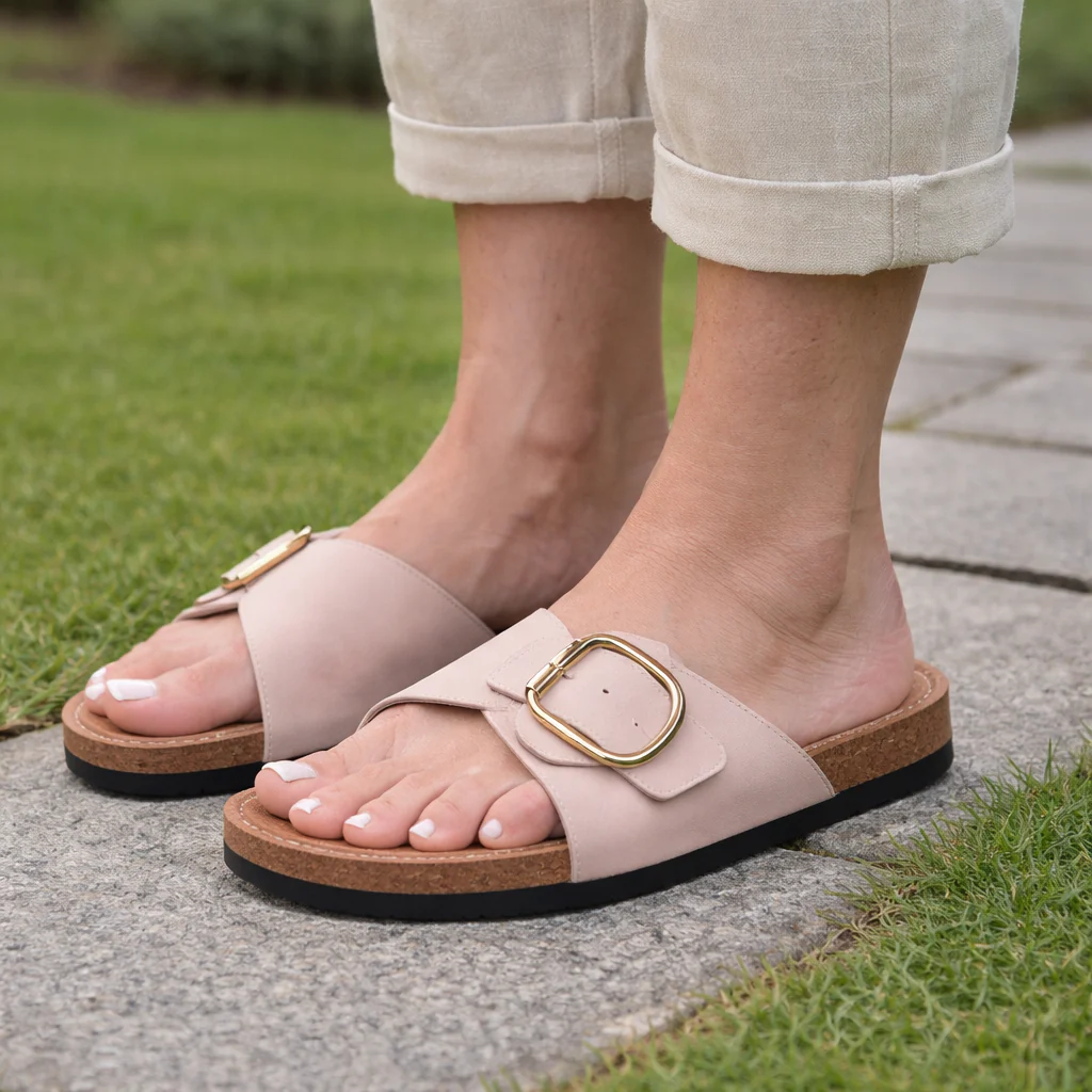 Sandales Orthopédiques pour Femmes | Grand Boucle, Ajustement Confortable | C... - Image 2