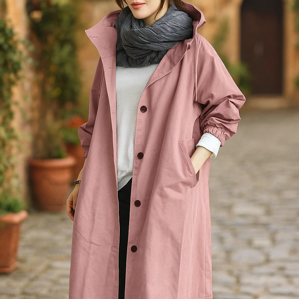 Siena - Manteau Trench Élégant - Style Intemporel - Coupe Parfaite - Image 5
