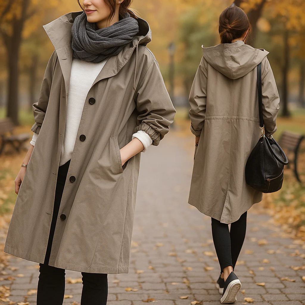 Siena - Manteau Trench Élégant - Style Intemporel - Coupe Parfaite - Image 6