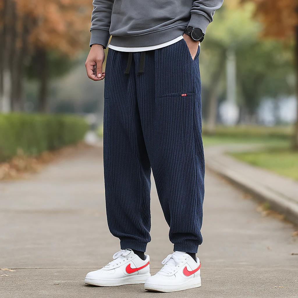Stilla - Pantalons en Velours Uniques et Élégants - Confort et Élégance - Image 3