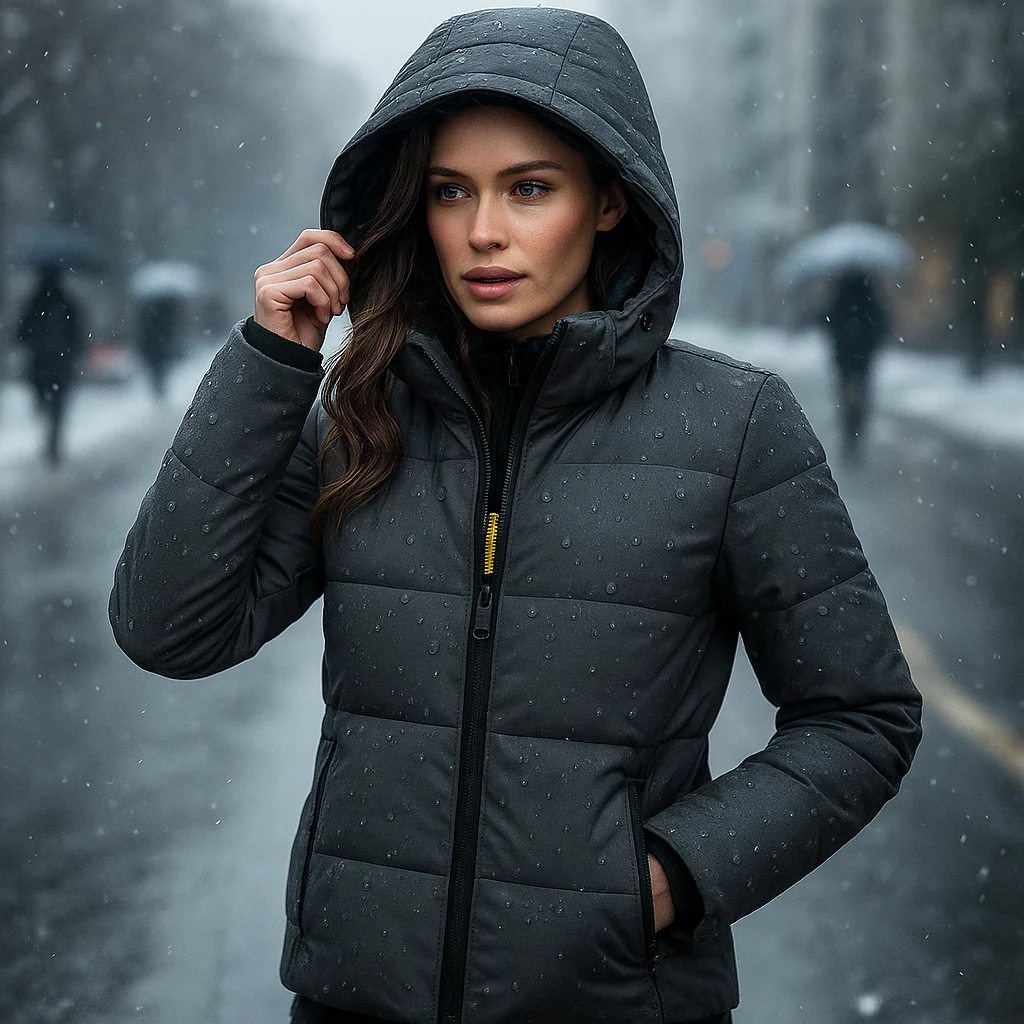 Stilla - Veste d'hiver extra chaude avec capuche amovible - Image 3