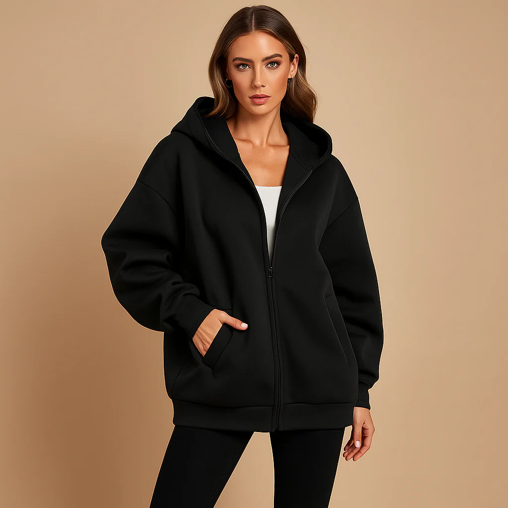Sweats à capuche femmes - Surdimensionné - Confort & Style - Image 4