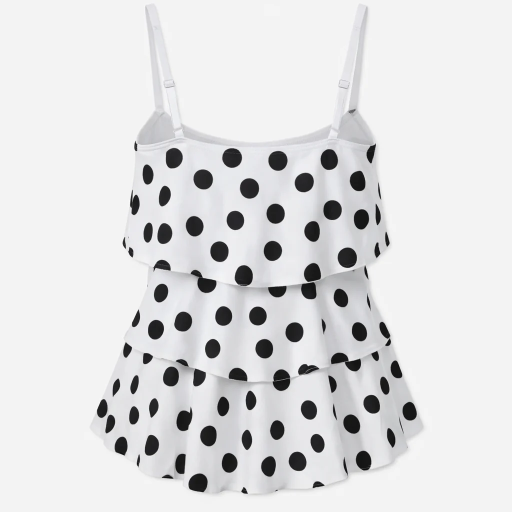 Débardeur | Femmes, Style Casual | Pois, Détail Volants - Image 8
