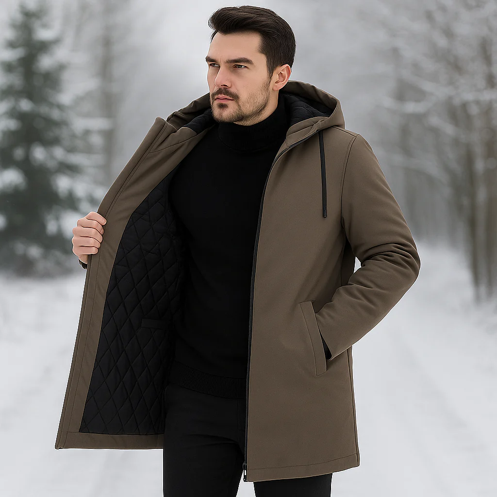 Tobias – Parka d'hiver imperméable - Isolé - Confortable - Robuste - Image 3