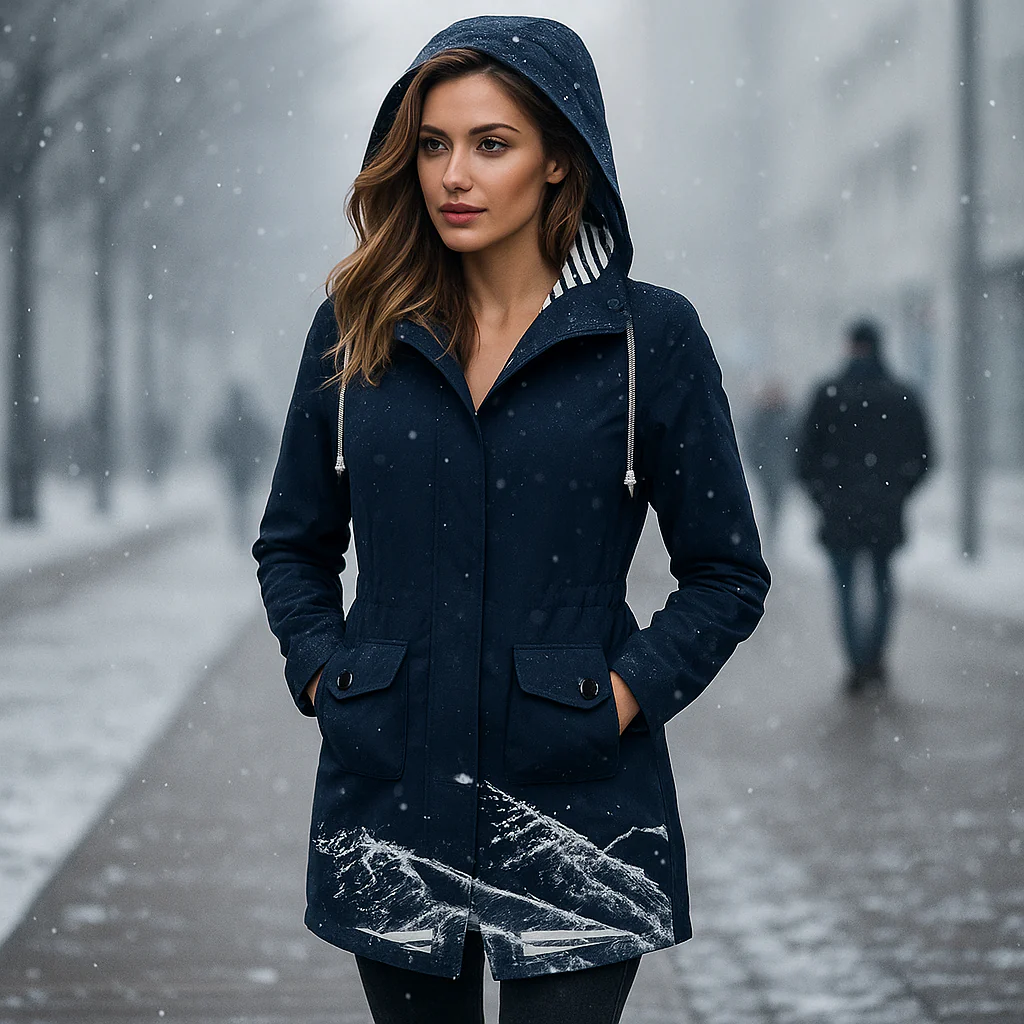 Trench-coat Irene Imperméable - Élégant - Fonctionnel - Protecteur - Image 2
