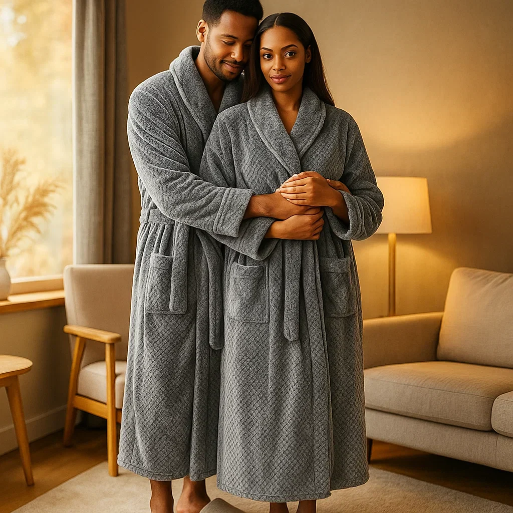 Velura Luxe – Peignoir en Fleece Élégant avec un Confort Optimal - Image 4