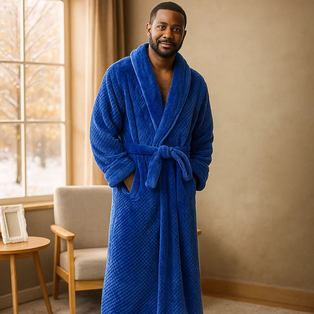Velura Luxe – Peignoir en Fleece Élégant avec un Confort Optimal - Image 6