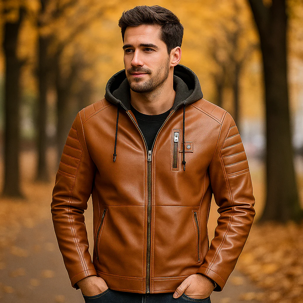 Veste à Capuche Homme Élégante - Image 3