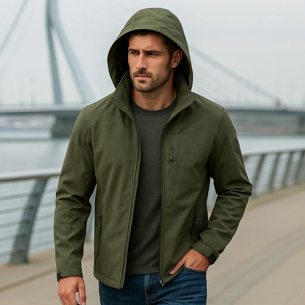 Veste à Capuche Homme - Légère - Confortable - Stylée - Image 2