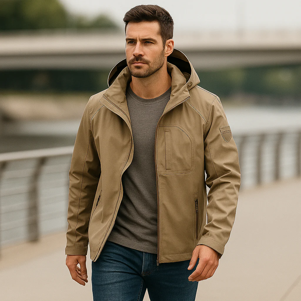 Veste à Capuche Homme - Légère - Confortable - Stylée - Image 3