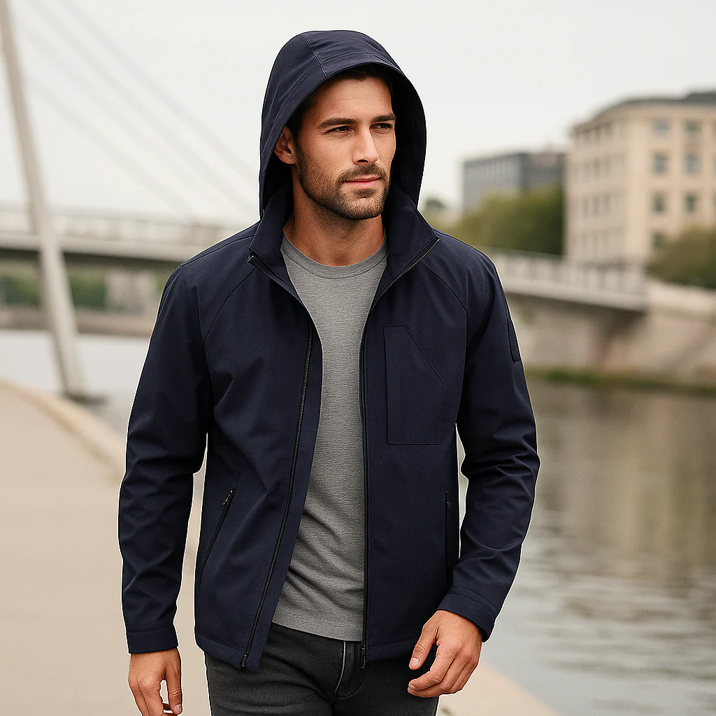 Veste à Capuche Homme - Légère - Confortable - Stylée - Image 4