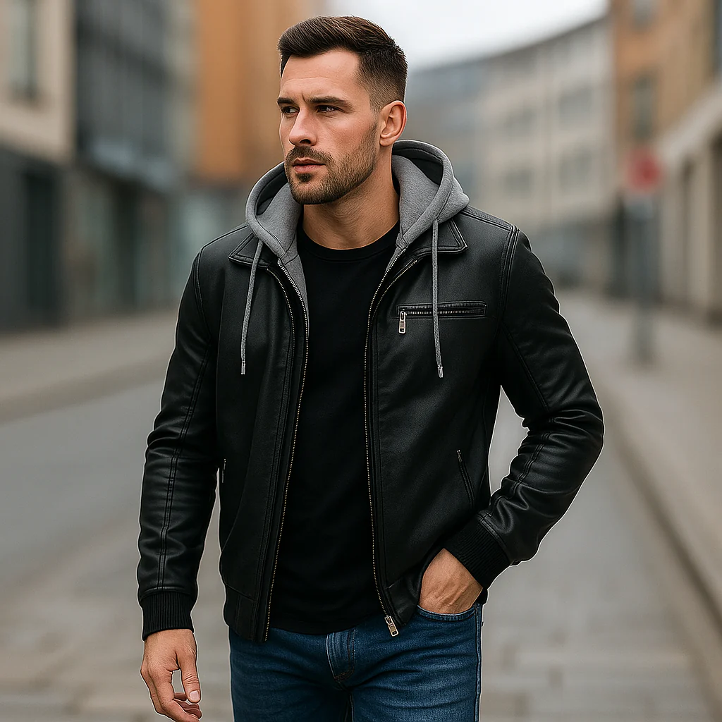 Veste à capuche hommes - confort optimal - style polyvalent - Image 2