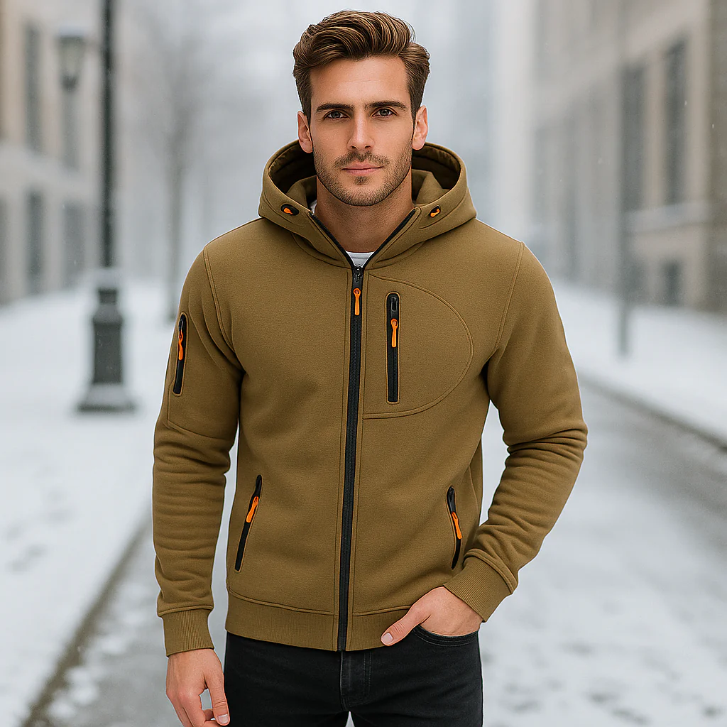 Veste à capuche pour homme - Confortable et élégante
