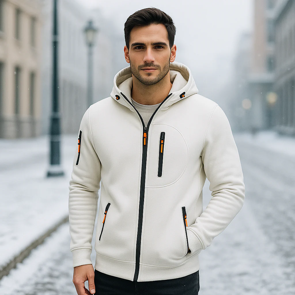 Veste à capuche pour homme - Confortable et élégante - Image 8