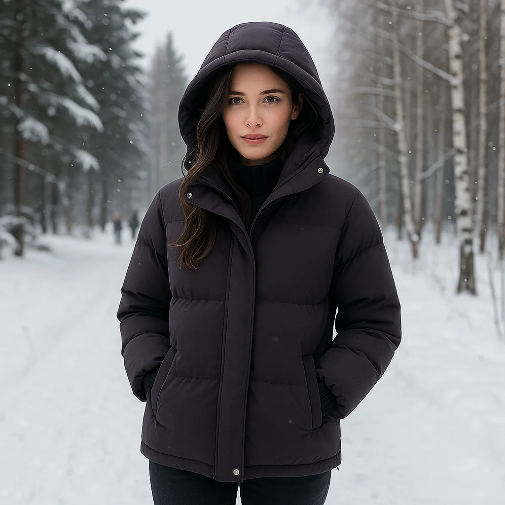 Veste à Capuche Stilla Varm - Design Classique - Confort & Style - Image 3
