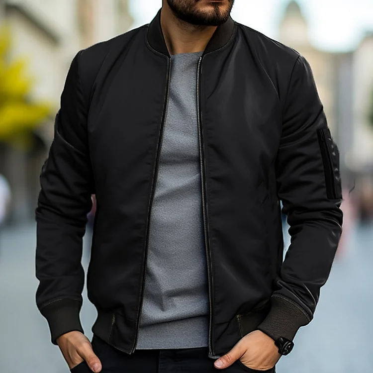 Veste Bomber Harold - Légère - Élégante - Confortable - Style Moderne