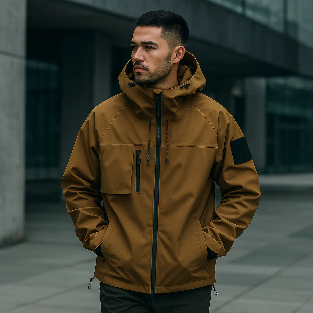 Veste Cargo Homme Coupe-Vent Résistante - Image 2