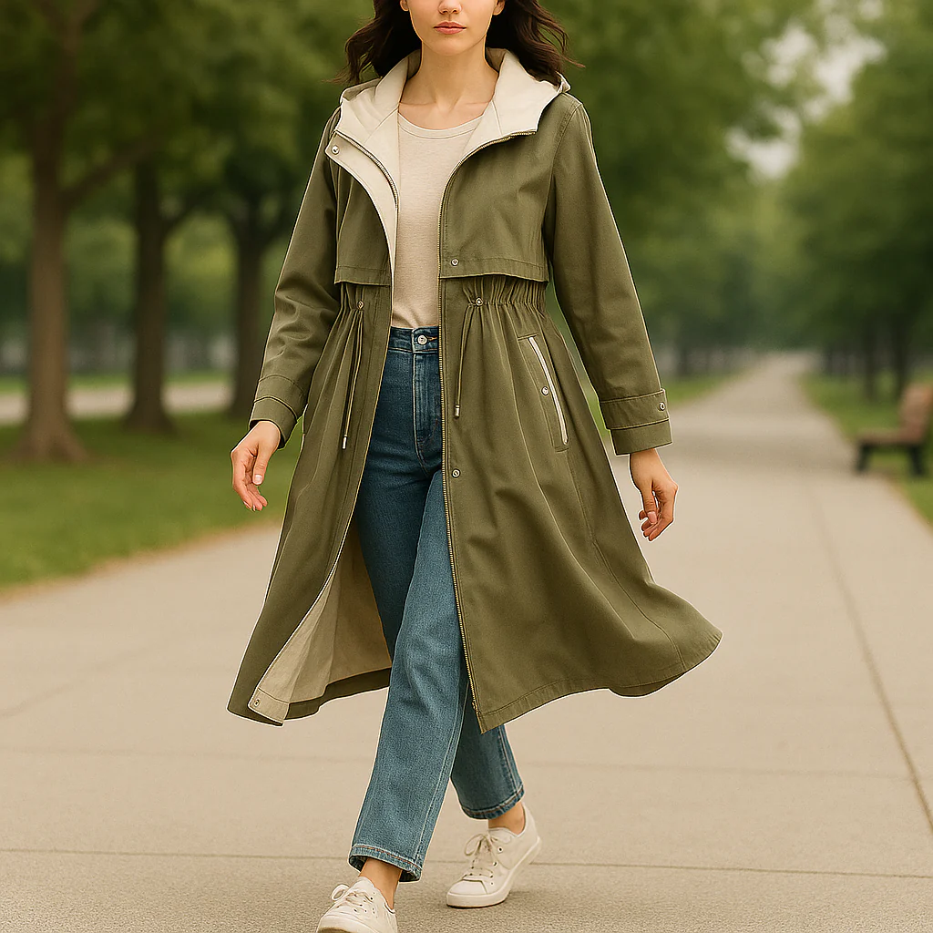 Veste coupe-vent personnalisée pour femme - Confort et style - Image 3