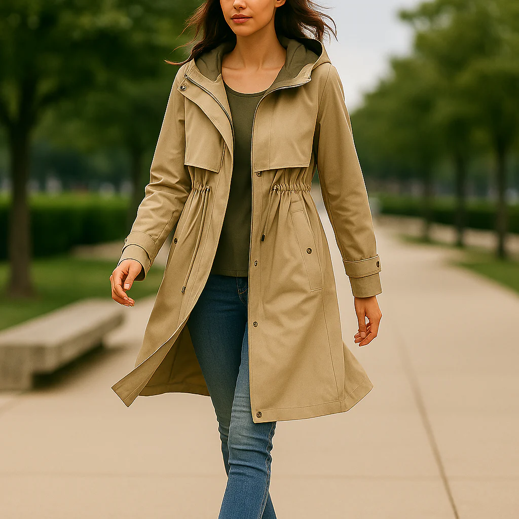 Veste coupe-vent personnalisée pour femme - Confort et style - Image 4