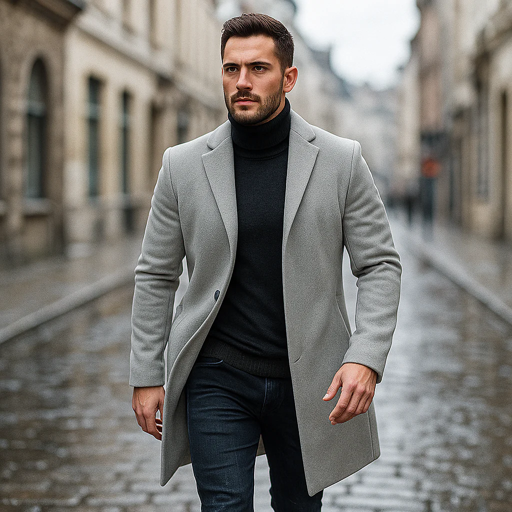 Veste d'hiver homme - Chaude - Confortable - Stylée - Décontractée