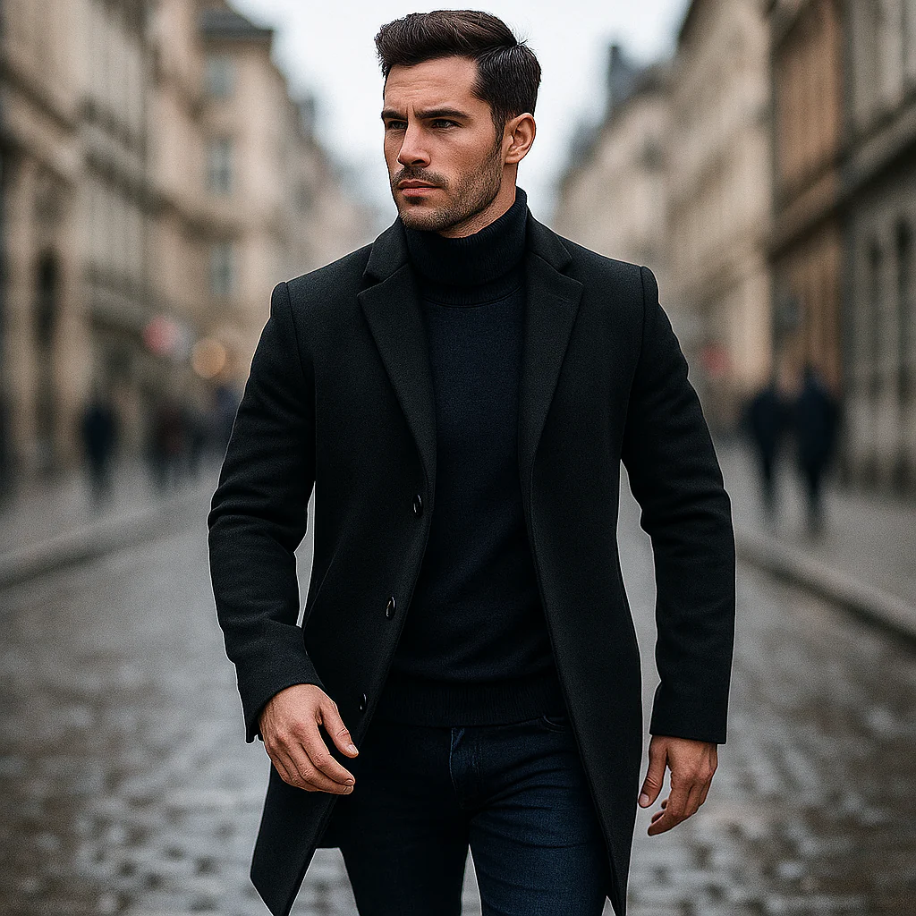 Veste d'hiver homme - Chaude - Confortable - Stylée - Décontractée - Image 3